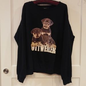 F21+ Rottweiler Sweatshirt